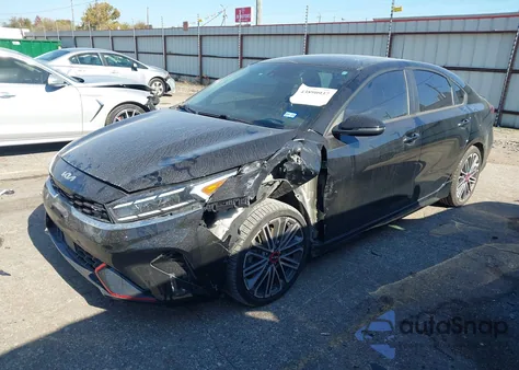 2022 Kia Forte Gt from USA, damaged, VIN 3KPF44AC8NE502526